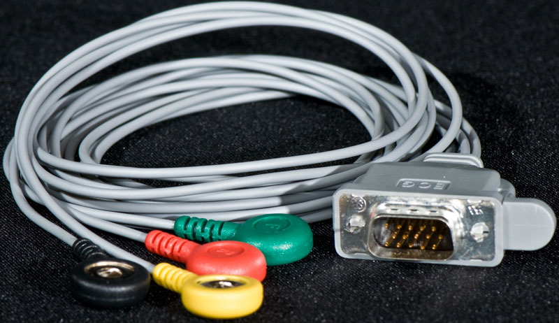 Cable Grabadora Holter DMS300-4A 4 puntas