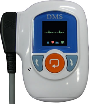 Grabadora Holter multiparametrica ECG, respiración y posición.